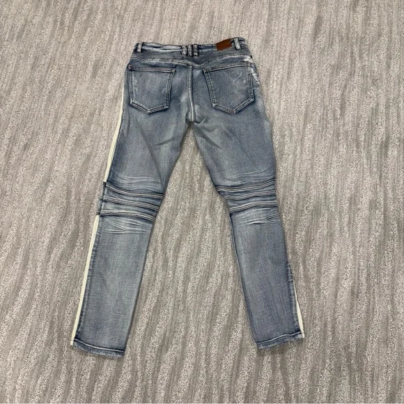 Crysp Denim Richardson Biker Skinny Jeans Men’s Size 30 - Picture 2 of 9